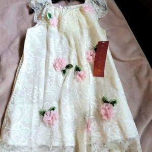 4t flower dress